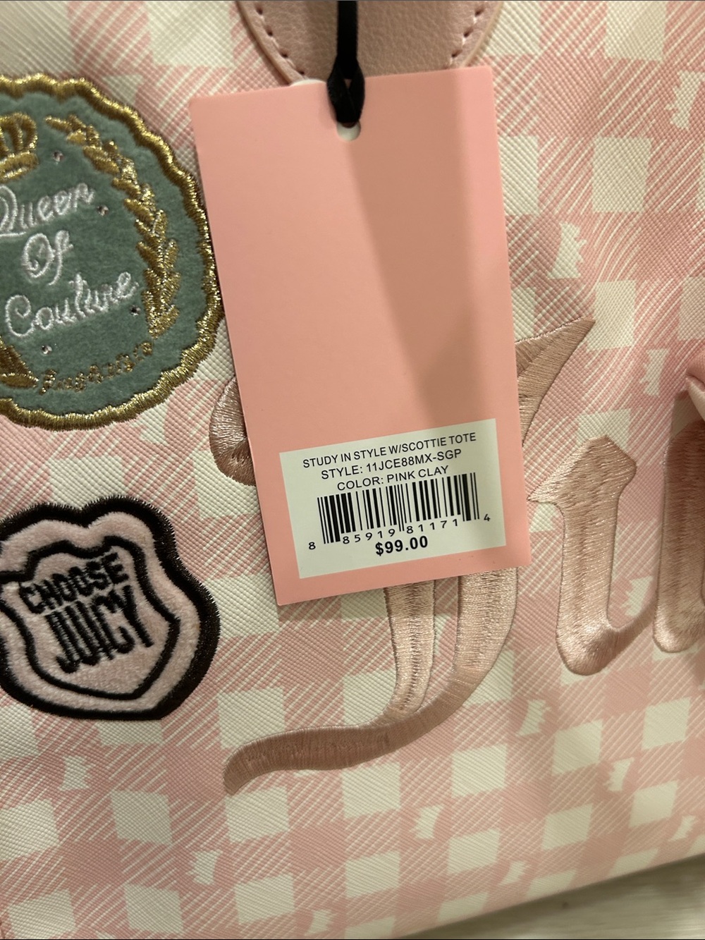 Juicy Couture Exclusive (NWT) Study In Style With Scottie Tote Bag - Picture 14 of 14